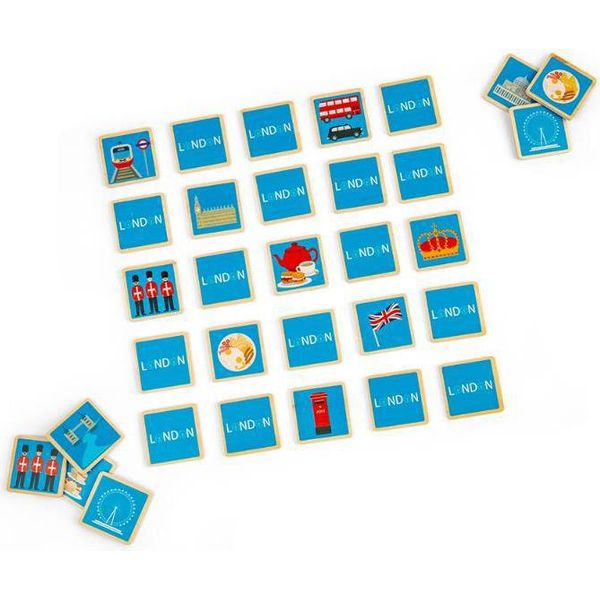 Bigjigs Gioco In Legno Londra Memo-image
