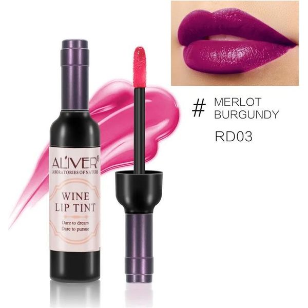 Rossetto Liquido Aliver Wine Lip Tint- Merlot Burgundy/Rd03-image