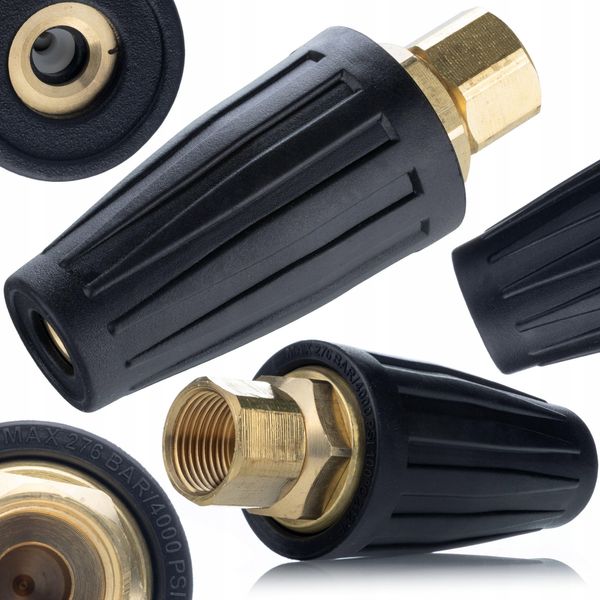Rosfix Ugello Turbo 055 – Ricambio Per Idropulitrici KäRcher Hd/Hds | 276 Bar, M18X1,5, Inserto In Ceramica, 100°C, Pulizia Professionale-image
