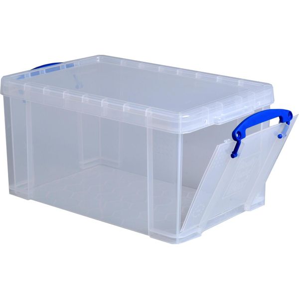 Scatola Di Stoccaggio Really Useful Box Da 8 Litri, Trasparente-image