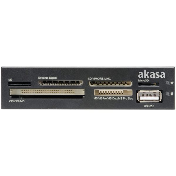 Akasa AK-ICR-07 - 3,5 Zoll - 480 Mbit/S - Windows Xp / Visa / 7 - Usb 2.0-image