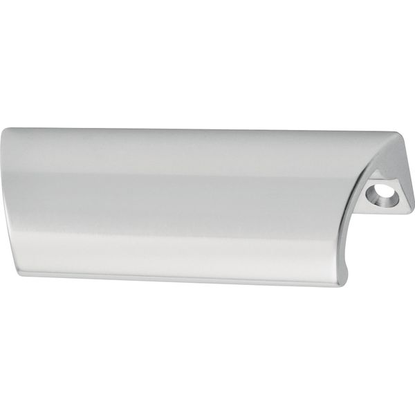 Maniglia Per Mobili In Alluminio Anodizzato Argento 78Mm Hermeta-image