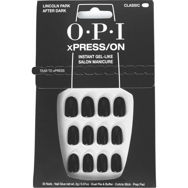 Opi Xpress/On Unghie Artificiali, Tonalità Di Smalto #Lincoln Park After Dark 30 U-image