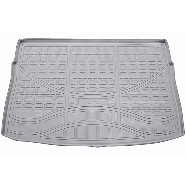 Vaschetta Portabagagli In Gomma Per Vw Golf 7 Hatchback | 2012-2020 | Piano Superiore | Grigio-image