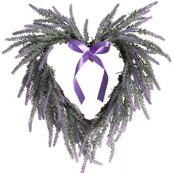 Ghirlanda Di Lavanda Artificiale, Ghirlanda Artificiale, Ghirlanda Artificiale Per Il Matrimonio-image
