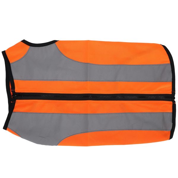 Vestiti Dell'animale Domestico, Gilet Dell'animale Domestico, Gilet Di Sicurezza Notturna Dei Cani, Gilet Riflettente Dell'animale Domestico, Giacca Luminosa Notturna Dell'animale Domestico, Gilet Della Chiusura Lampo Dell'animale Domestico-image