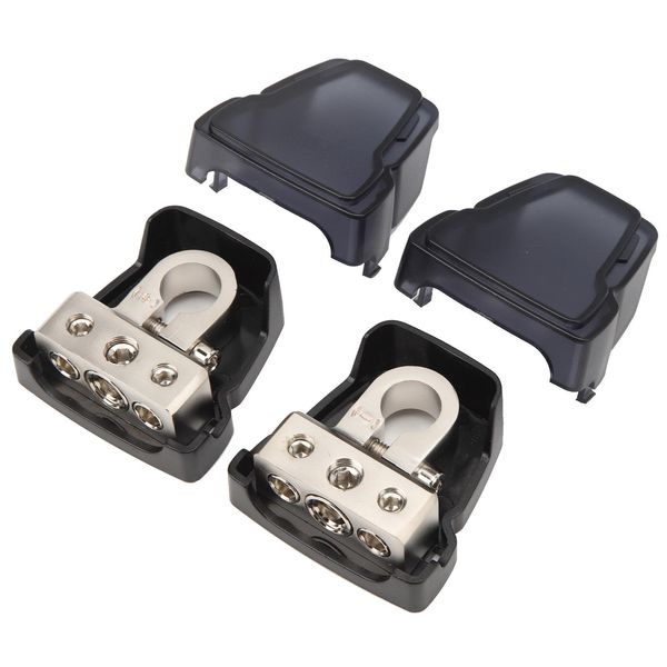 Morsetti Positivi Negativi Della Batteria, Connettori Del Terminale Della Batteria, Audio Terminale Della Batteria Dell'automobile, Morsetti Universali Del Terminale Della Batteria Dell'automobile, Terminale Della Batteria Dell'automobile, Terminale Della Batteria Dell'automobile-image