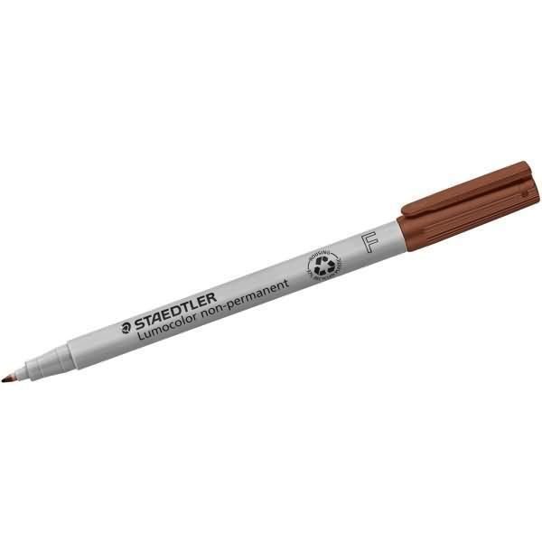 Staedtler® 316-7 Penna A Punta Fine Lumocolor® Universal Pen - Non Permanente, F, Marrone-image