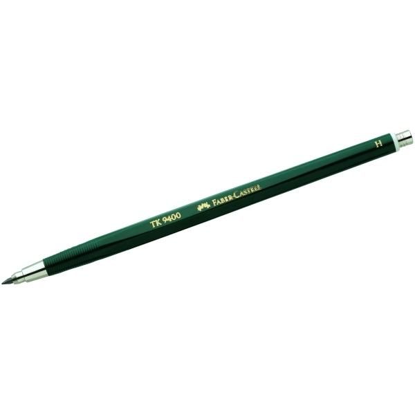 Faber-Castell 139411 Matita Tk® 9400 Senza Clip - 2 Mm, H, Verde Scuro-image