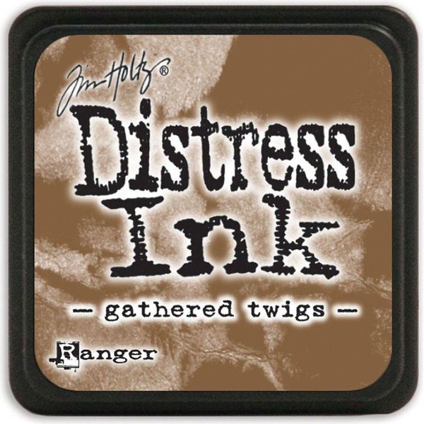 Ranger | Distress Mini Ink Pad Gathered Twigs (Ramoscelli Raccolti)-image