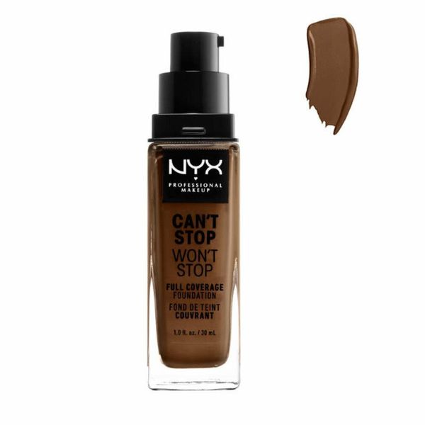Nyx Professional Makeup Can't Stop Won't Stop Fondotinta A Copertura Totale Cacao 30Ml-image
