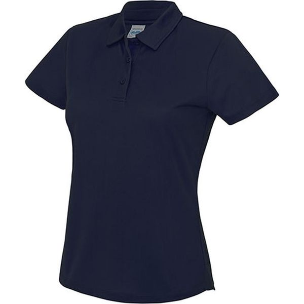 Just Cool JC045 | Polo Da Donna Girlie Cool - Wrap - Colore: French Navy - Taglia: M-image
