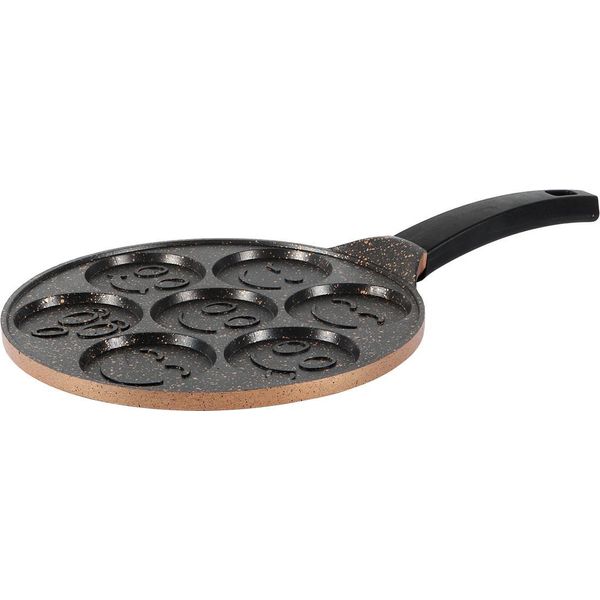 Serenk Fun Cooking Pancake Pan - Padella In Alluminio Fuso Con Rivestimento Antiaderente, Perfetta Per I Pancake, 26 Cm, TüRkiye, TüRkiye-image