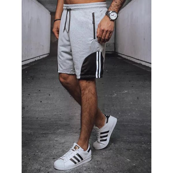 Dstreet Pantaloni Da Uomo Zanram Grigio Chiaro Xxl-image