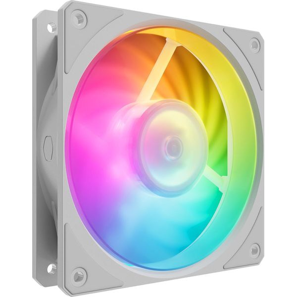 Cooler Master Mobius 120P Ventilatore Per Case 12Cm 2400 Rpm Bianco Argb-image