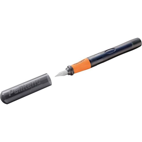 Pelikan 824842 Pelikan Pelikano® Junior PatronenfüLler Antrazit/Orange A (FüR AnfäNger)-image
