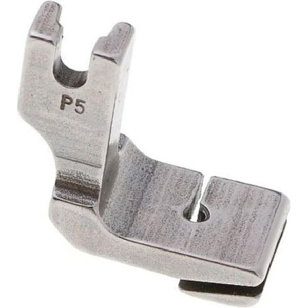 Piedino Premistoffa In Acciaio Inox P5 Piedino Premistoffa Per Macchina Da Cucire Piedino Per Arricciatura Pieghevole-image