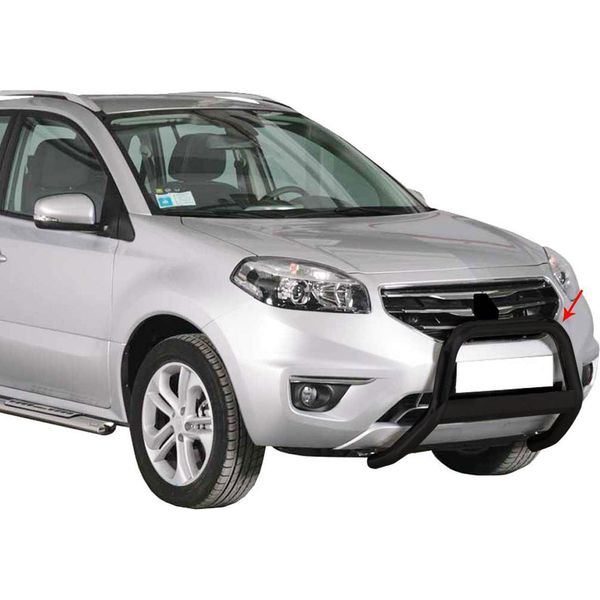 Barra Di Protezione Paraurti Anteriore Per Renault Koleos 2011-2013 ø63Mm Acciaio Nero-image