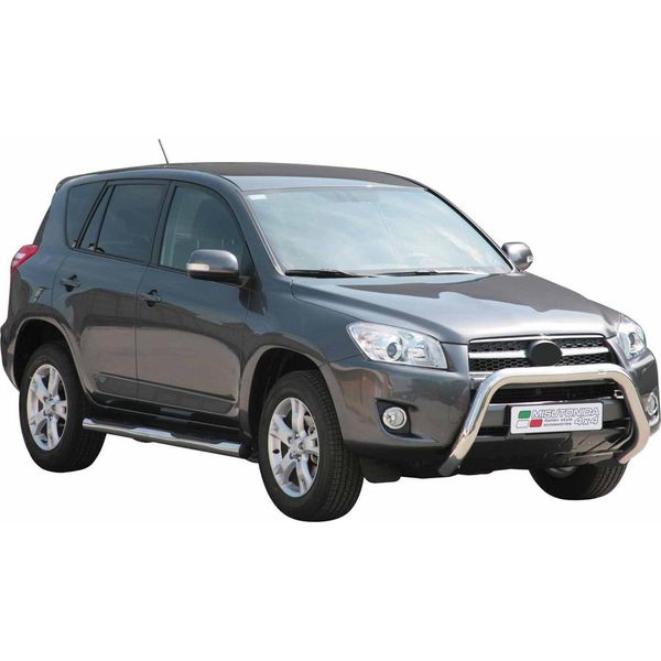 Barra Di Protezione Paraurti Anteriore Per Toyota RAV4 XA30 2009-2010 ø76Mm Acciaio Argento-image