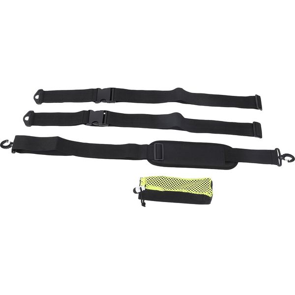 Tavola Da Surf - Cinghia Di Trasporto Tavola Da Paddle Regolabile Ad Alte Prestazioni - Tracolla Con Borsa Per Bottiglie D'acqua-image