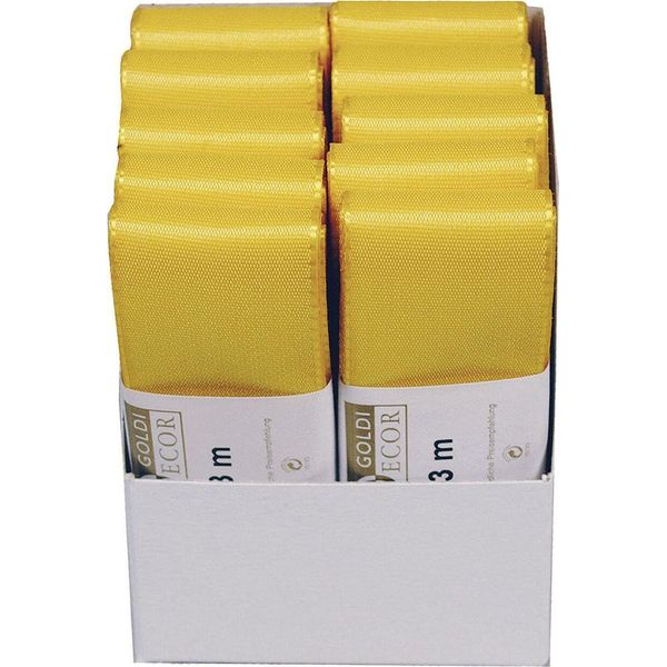 Goldina® 14450401010003 Nastro Di Taffetà Di Base - 40 Mm X 3 M, Giallo-image