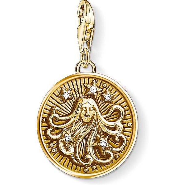 Thomas Sabo Segno Zodiacale Vergine 1657-414-39 Ciondolo Charm-image