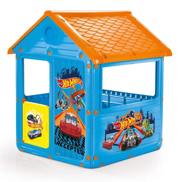Dolu Hot Wheels Speelhuis 125X100X104 Cm Blauw/Oranje-image