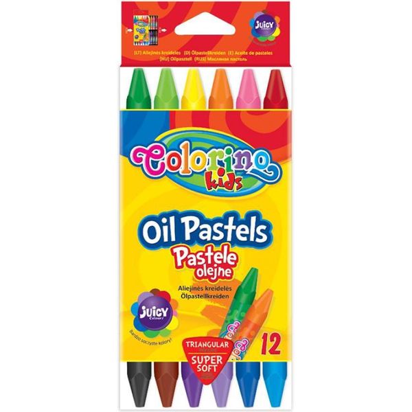 Colorino Pastelli A Olio 12K Triangolari N. 2636-image