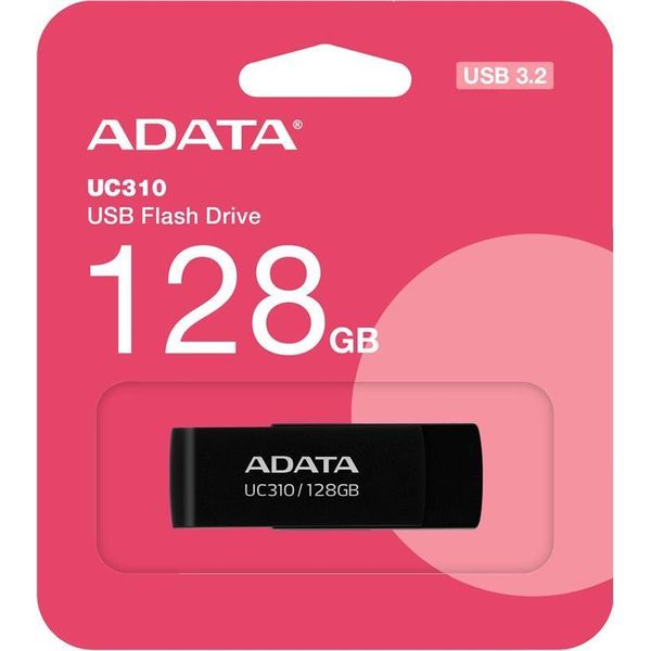 Adata Adata UC310 Unità Flash Usb Da 128 Gb Usb Type-A 3.2 Gen 1 (3.1 Gen 1) Nero-image