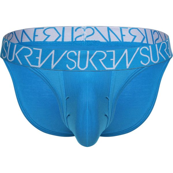 Sukrew - Intimo Da Uomo Slips - Tanga Azure - 1X Taglia Xs-image
