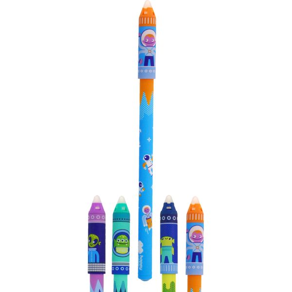 Space2 Penna Cancellabile Happy Color-image