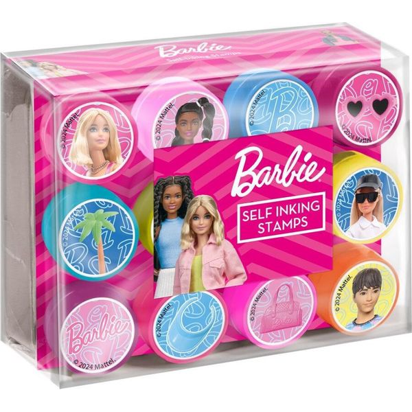 Barbie Set Di Francobolli 12 Pezzi Malibu Set Creativo Bambini Ragazze-image