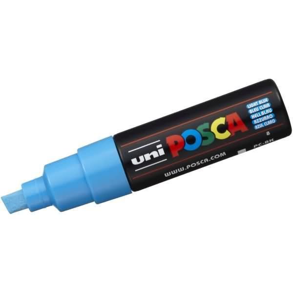 Uni-Ball Pigmentmarker Posca (PC-8K), Hellblau-image