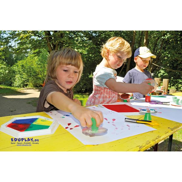 Eduplay 220-052 Timbro Animali Dello Zoo, Multicolore, 6 Pezzi (1 Set)-image
