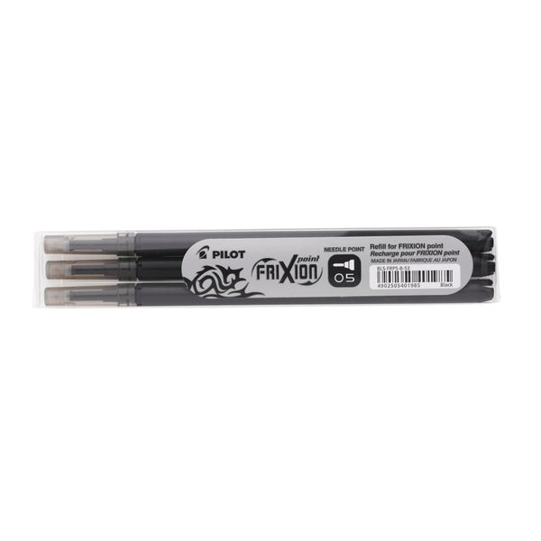 Pilot BLS-FRP5-B-S3 Ricarica Roller Frixion BLS-FRP5 - 0,3 Mm, Nero, Confezione Da 3-image