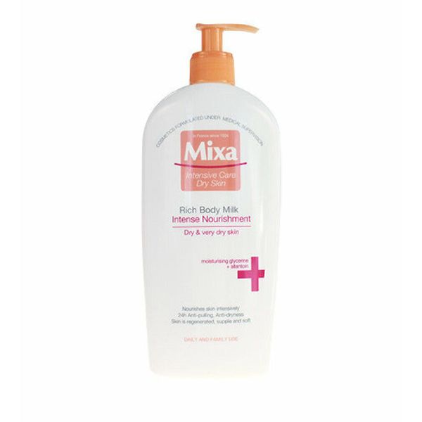 Mixa - Rich Body Milk - Intensive Nourishing Body Lotion For Dry Skin 400Ml-image