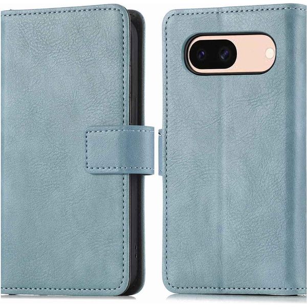 Custodia Per Cellulare Imoshion Per Google Pixel 8A - Cover Flip A Libro - Blu Chiaro-image