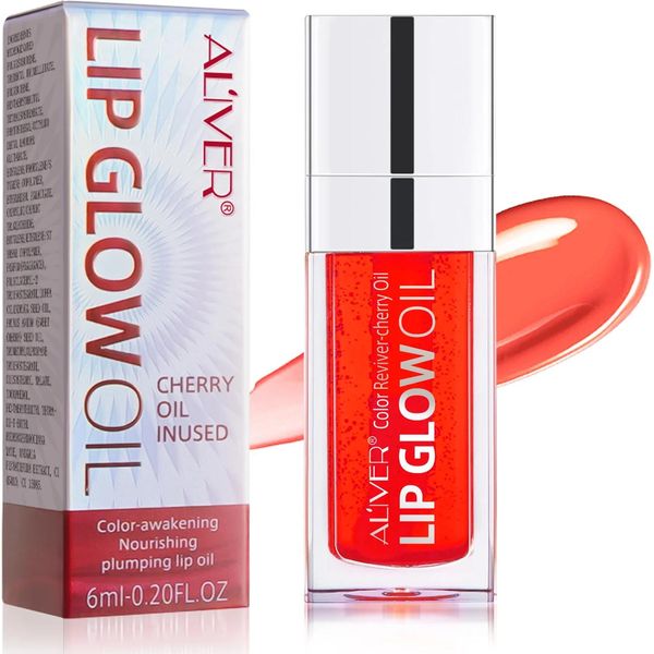 Aliver Lip Glow Olio-Ciliegia Lucidalabbra-image
