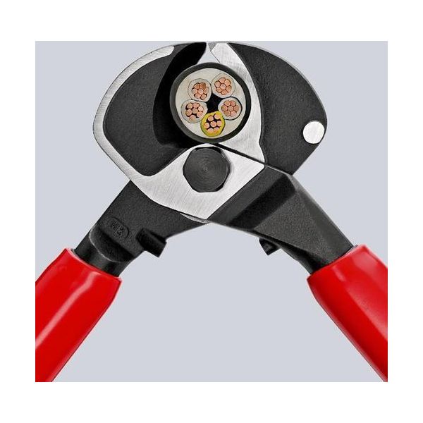 Knipex 95 17 500 Cesoie Per Cavi, Con Isolamento Per Immersione, Testate Vde 500 Mm-image