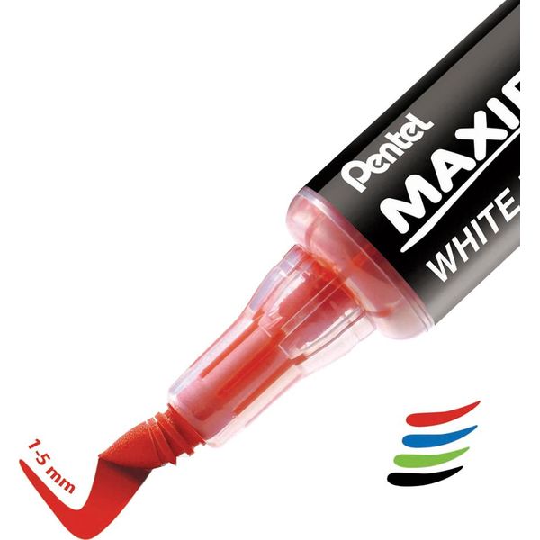 Pentel MWL5SBF-DX Marcatore Per Lavagne Bianche Pentel Maxiflo Flex-Feel, Verde-image
