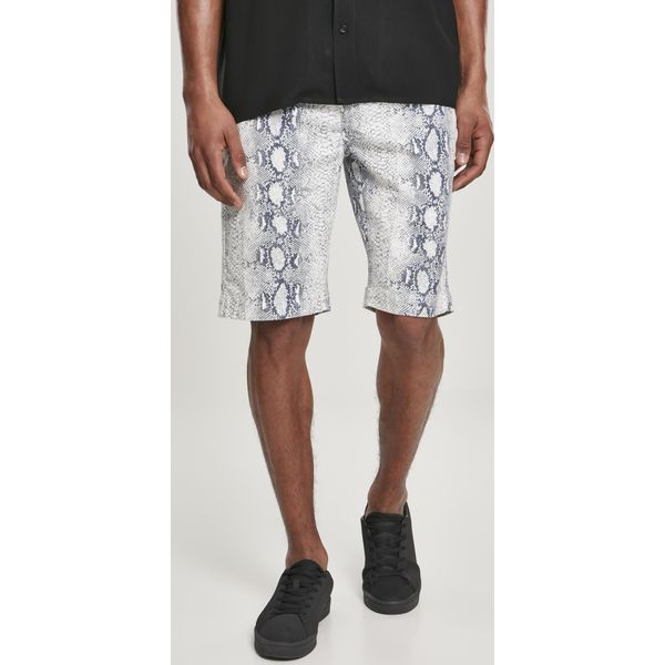 Urban Classics Pantaloncini Aop Stretch Pantaloncini Offwhite Snake-32-image