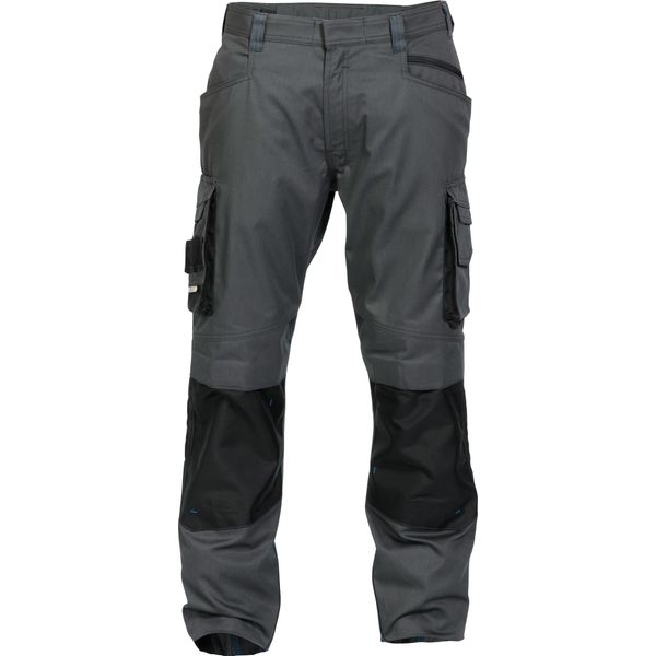 Dassy® Nova Pantaloni Da Lavoro Con Tasche Per Ginocchiere Anthrazite Grey/Black Taglia 48 Lunghezza: Meno-image