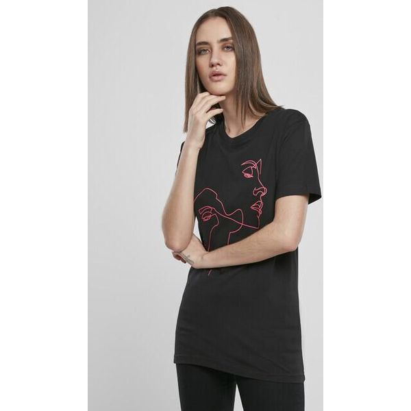 Mister Tee Female Shirt Maglietta Da Donna A Una Linea Nero-Xs-image