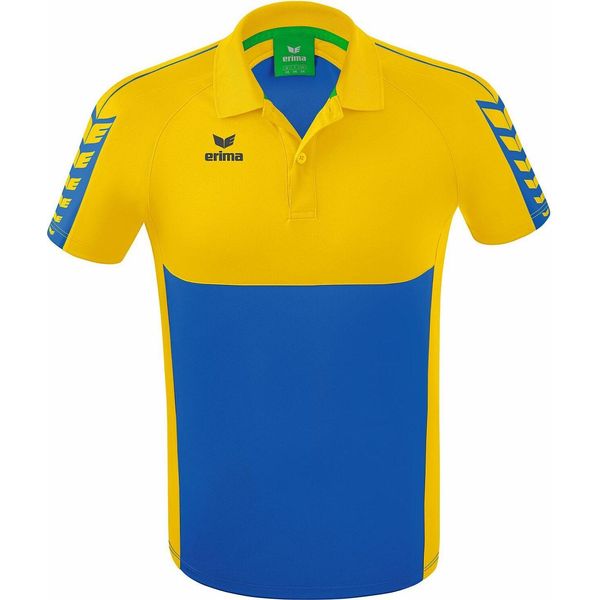 Erima Football Six Wings Polo Uomo Blu Giallo Taglia Xl-image