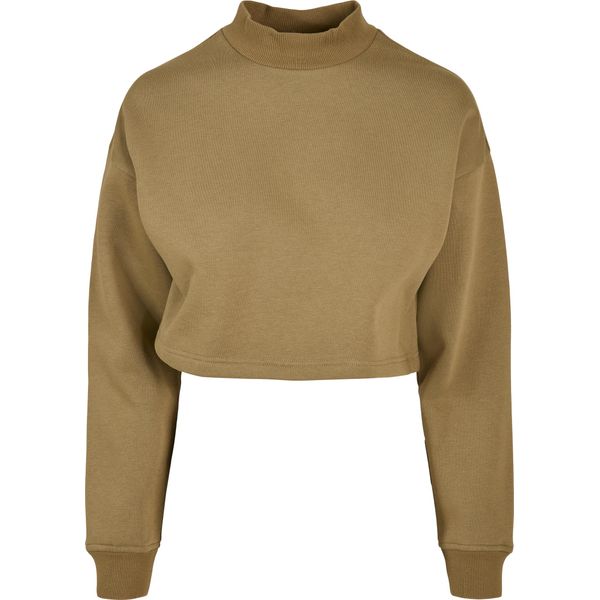 Urban Classics Donna Cropped Oversized Sweat Collo Alto Tiniolive - 5XL-image