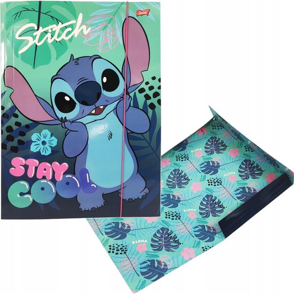 Cartella Elastica A4 Stitch Stay Cool Unipap Majewski-image