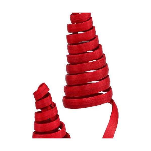Cane Cone Rosso 25 Pezzi Spirali Decorative Per Composizioni Floreali E Corone, 25 Pezzi-image