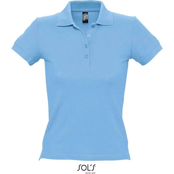Sols 11310 | Poloshirt Da Donna People 210 - Farbe: Sky Blue - GrößE: L-image