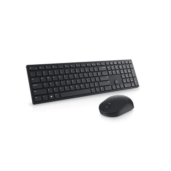 Dell Dell | Pro Keyboard And Mouse | KM5221W | Keyboard And Mouse Set | Wireless | Batteries Included | Ee | Black | Wireless Connection-image