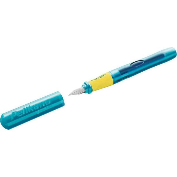 Pelikan 824835 Pelikan Pelikano® Junior PatronenfüLler TüRkis/Gelb A (FüR AnfäNger)-image